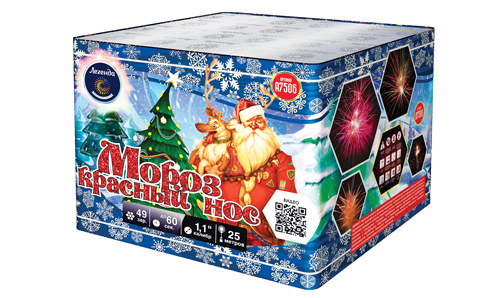  Батарея салютов Мороз Красный Нос  в Бавлах